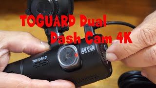 TOGUARD Dual Dash Cam 4K Front and 1080P Inside Cabin A good one [upl. by Drahcir]