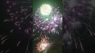 Ringwood Carnival Fireworks 2024 stunningdrone ringwood drone new forest hampshire fireworks [upl. by Aibara]