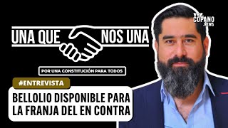 Una que nos una Cristóbal Bellolio dispuesto a aparecer en la franja del En Contra [upl. by Janette]