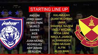 STARTING JOHOR DARUL TAZIM vs SELANGOR FC  LIGA SUPER 2024  SELANGOR FC vs JOHOR DARUL TAZIM [upl. by Naujid]