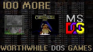 100 More Worthwhile DOS Games 7 The Chessmaster 3000 1991 [upl. by Adian]