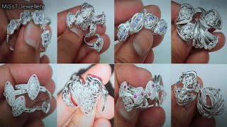 Silver toe ring design 2023  Simple toe rings designs with price 2023  Silver bichiye designs [upl. by Pauline725]