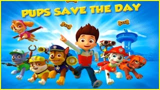 PAW PATROL Pups Save the Day Nick Jr Fun Kids Game [upl. by Hagile]