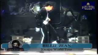 Michael Jackson  Billie Jean  Xscape World Tour Reupload FANMADE [upl. by Ecnerrat]