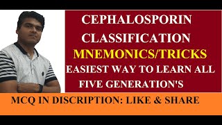 Cephalosporin Classification Mnemonics  Cephalosporin Pharmacology GPAT  NEET PG  Nursing EXAM [upl. by Iral785]