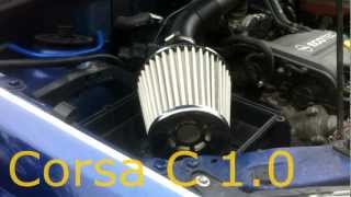 Corsa C 10 essence  Air filter [upl. by Nnahtebazile]