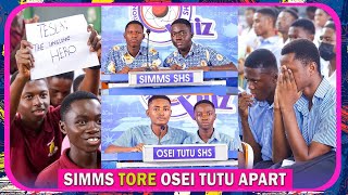 NSMQ 2023 SIMMS SHS Dominates quotSeededquot Osei Tutu SHS ASHANTI REGIONAL CHAMPIONSHIP [upl. by Coryden156]