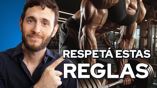 Ganá MASA MUSCULAR con estas REGLAS [upl. by Mellisent]