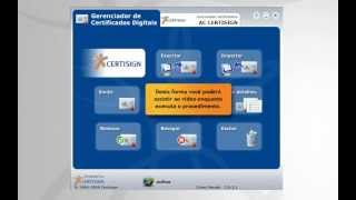 Certisign  Video Tutorial Computador [upl. by Iramohs]