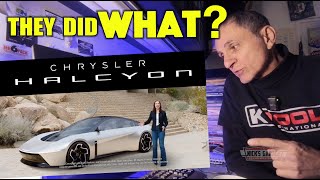 Chrysler Halcyon Concept  Muscle Car Guy Reacts [upl. by Iralav]