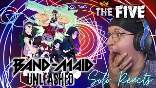 BANDMAID UNLEASHED  THE FIVE FIRST TIME REACTION [upl. by Lanfri]