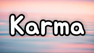 Karma Karaoke with Backing Vocals  Taylor Swift [upl. by Boru351]