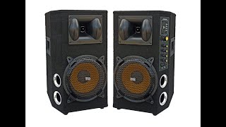 coppia casse amplificate bluetooth 600w 2x8quot ART WL08 [upl. by Ginger559]