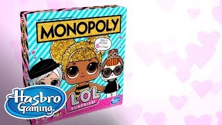 Hasbro Gaming Polska  Jak grać w Monopoly LOL Surprise [upl. by Einaffyt704]