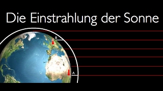 Die Einstrahlung der Sonne Klimafaktoren Teil I [upl. by Neirol]