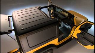 How to remove the hard top on a Jeep Wrangler [upl. by Clementine]