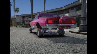 GTA 5 Impaler Lx Gets Bennys Hydraulics Custom frame edit Part 1 [upl. by Annotahs]