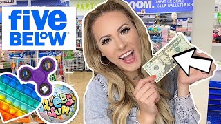 20 FIDGET SHOPPING CHALLENGE AT 5 BELOW 🤑 [upl. by Jehanna]