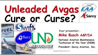 Unleaded Avgas Cure or Curse [upl. by Levitt]