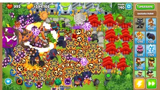 Bloon tower defence  monkey meadow [upl. by Froemming]