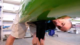 How to Straighten a Bent Rudder on a Stealth kayak [upl. by Ailemap158]