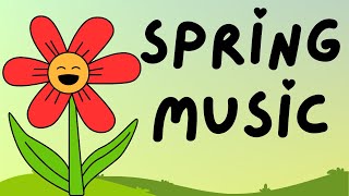 Spring Music for Kids  1 Hour Playtime Music [upl. by Ylak]