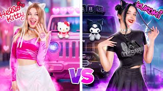 Барби vs Братц vs Hello Kitty Хорошая vs Плохая Девушка в Мире Людей [upl. by Ettinger]