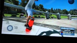 Skate 3 How to increase the degrees of your spins for SKATE [upl. by Yeblehs]