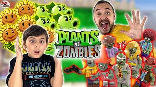 ЗОМБИ ПРОТИВ РАСТЕНИЙ ИГРЫ НАБОРЫ И КОНСТРУКТОР PLANTS VS ZOMBIES ПАПА РОБ И ЯРИК И ПАПА БОБ [upl. by Nnaeirelav457]