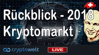 Rückblick 2018 Bitcoin  Performance  Trading Volumen  Volatilität  Bitcoin Korrelation [upl. by Madelaine103]