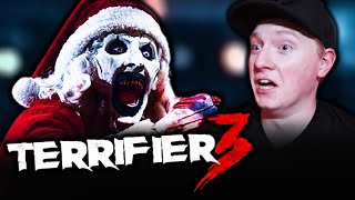 TERRIFIER 3 TRAILER REACTION [upl. by Arnaud]