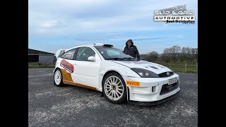 Ex Mikkelsen Focus WRC Rally Car Tarmac Testing [upl. by Doykos]