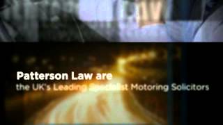 Patterson Law The Motoring Solicitors [upl. by Alicul]