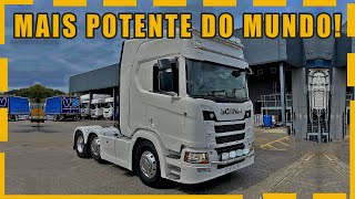 MELHOR CAMINHÃO DA SCANIA 770 S V8 [upl. by Ennaylil128]