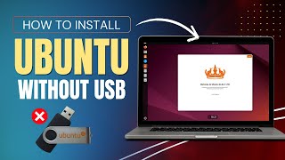 How to Install Ubuntu 2404 without USB  Dualboot  UEFI [upl. by Aiuoqes604]