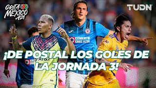 ¡La lluvia de goles en la jornada 3  Grita México AP2021  Presentado por Autozone [upl. by Snashall]