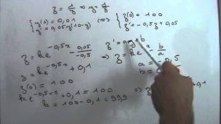 Résolution déquations différentielles avec changement de variable  partie 34 [upl. by Nossila]