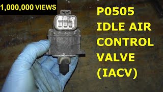 How To Test and Replace Idle Air Control Valve P0505 HD  IAC Actuator [upl. by Hammerskjold906]