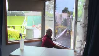 How To Install Window Film  DIY At Bunnings [upl. by Newcomb69]