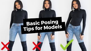 How to Pose Like a Model  Posing Tips for Women [upl. by Llertrac]