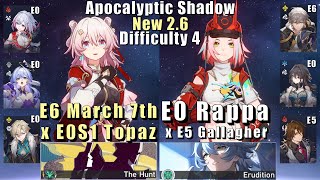 New Apocalyptic Shadow 4  E6 March 7th E0S1 Topaz amp E0 Rappa E5 Gallagher  26 3 Stars [upl. by Hokanson]