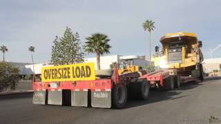 Loading CAT 772G on 9axle [upl. by Pierrepont]