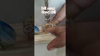 How to add Keyring hook to resin letter shorts art resinart trending [upl. by Aihsa]