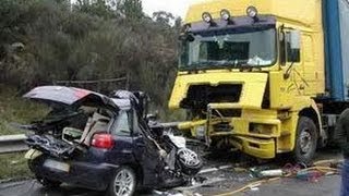 Horrible Car Accident  Compilation 2013 [upl. by Ainekahs995]