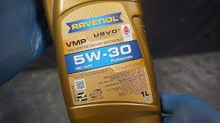 Ravenol VMP 5W30 Jak wygląda oryginalny olej silnikowy [upl. by Adihsaar368]