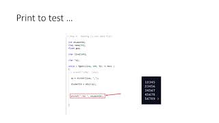 C Programming Reading CSV Data Files using fgets [upl. by Artemis]