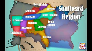 2 The Southeast Region of the United States [upl. by Reklaw]