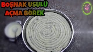 BOŞNAK USULÜ AÇMA BÖREKAnlaşılır Bir Video İle Tüm TepsiŞEFFAF MUTFAK [upl. by Omero]