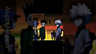 killua gets jealous to retz Killua x GonHUNTER X HUNTER viral demonslayer anime [upl. by Blondy]