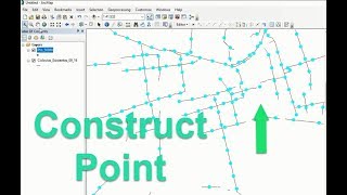 Puntos equidistantes en Arcgis  Construct Point in Arcgis [upl. by Nathalie843]